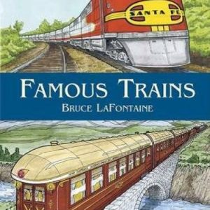 Famous Trains (Dover History Coloring Book)