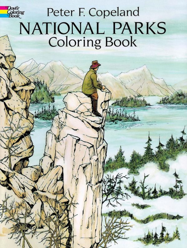 National Parks Coloring Book - (Dover Nature Coloring Book)